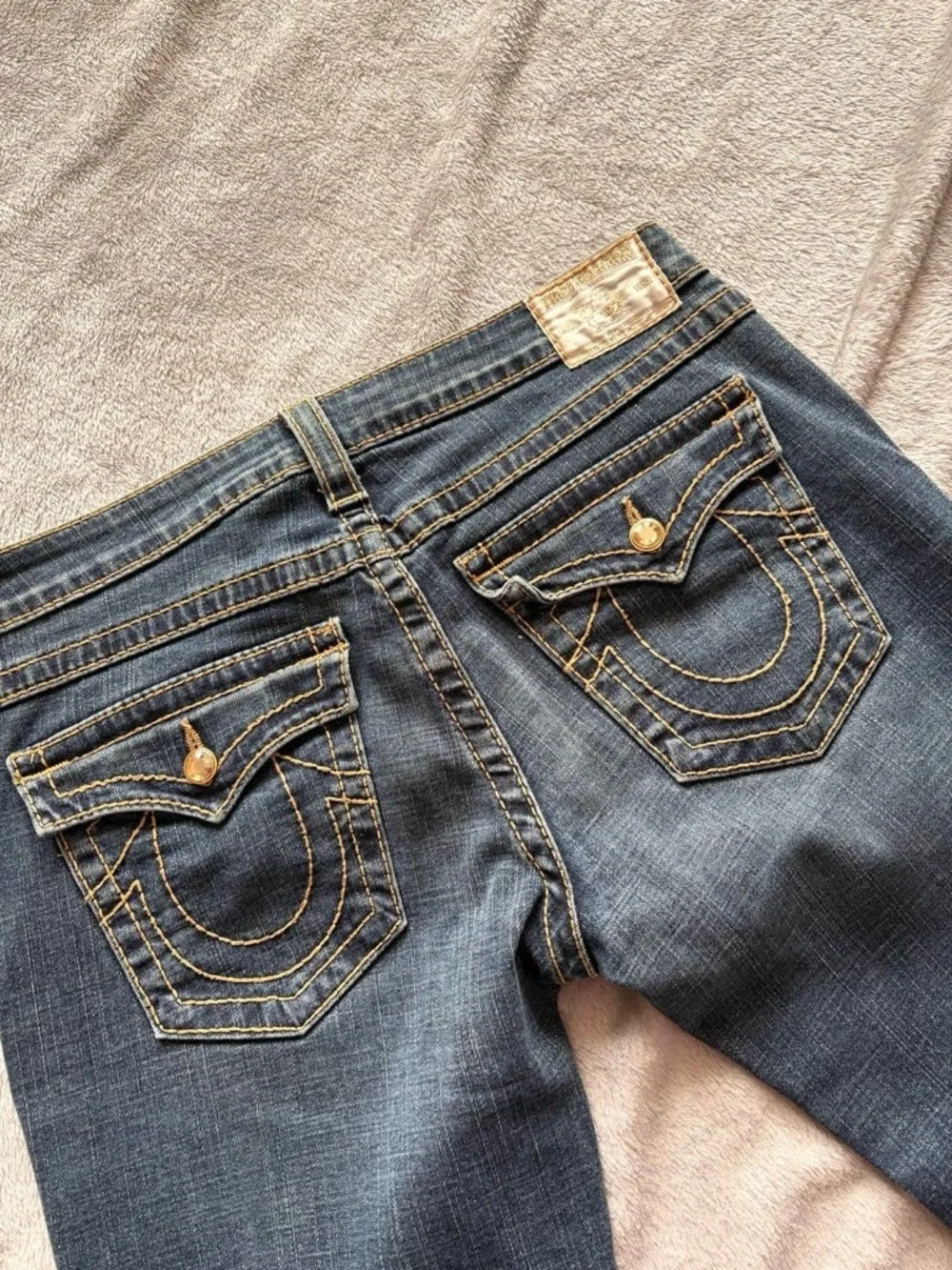 Women’s True Religion Joey Flap Pocket Bootcut Jeans Size 31 - Picture 9 of 9